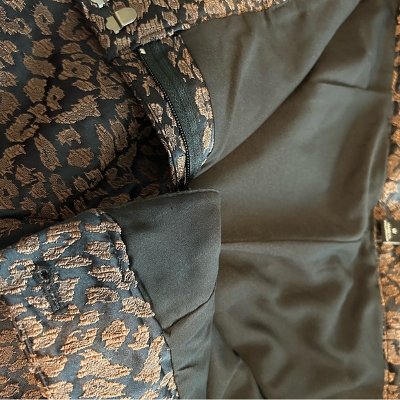Ann Taylor Black and Brown Patterned Pants - Picture 6 of 7